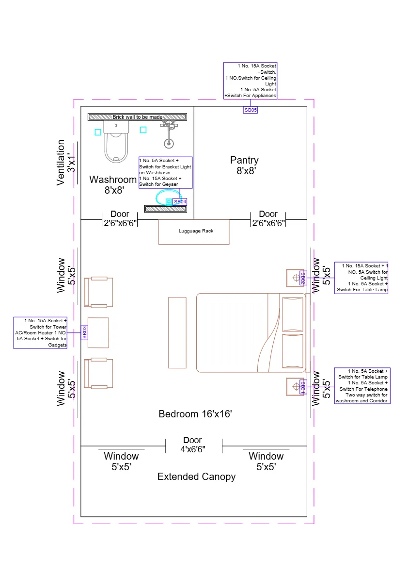 Tent Layout Image